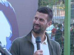 Novak Đoković i „Lacoste“ u Beogradu otvorili teniski teren
