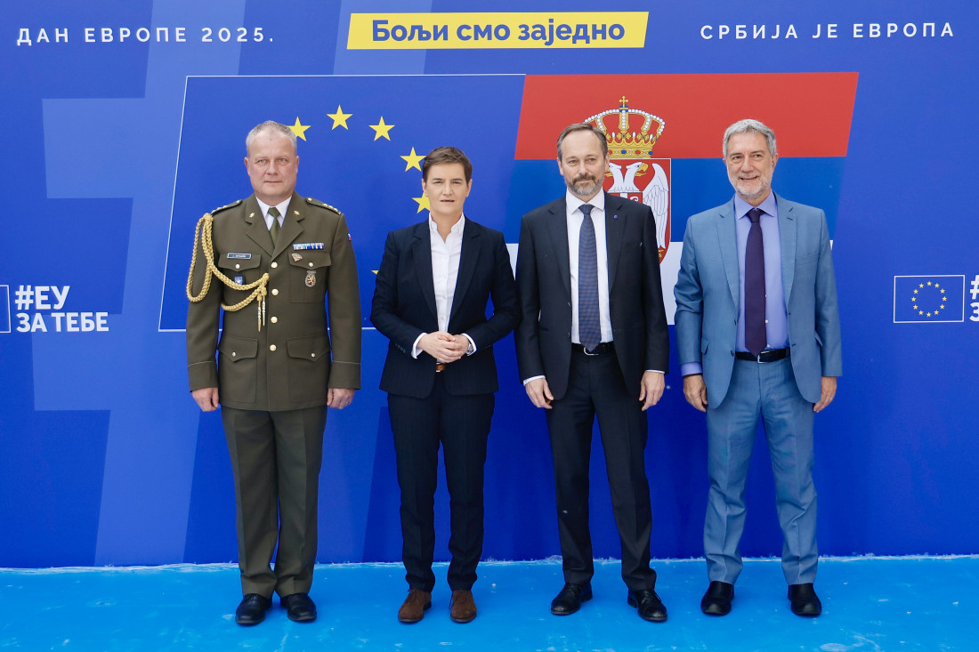 Žiofre priredio prijem povodom Dana Evrope: „Bolji smo zajedno“