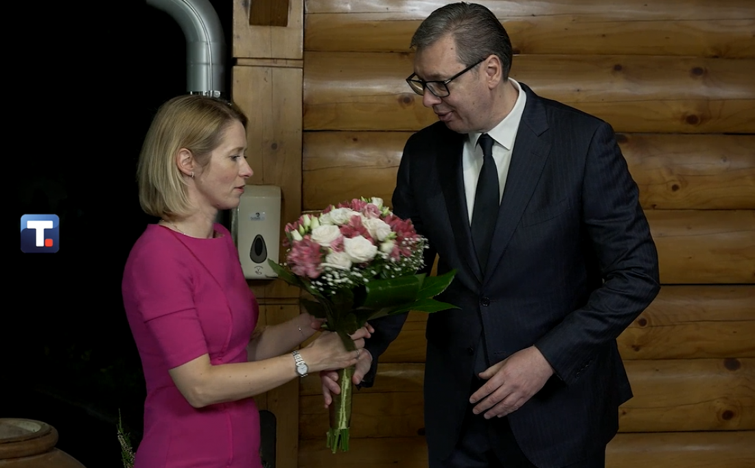 Vučić dočekao Kaju Kalas u Beogradu