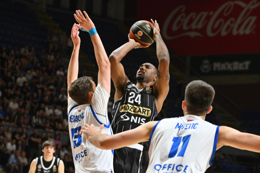 Partizan i Spartak: Dominacija crno-belih u prvoj utakmici finala