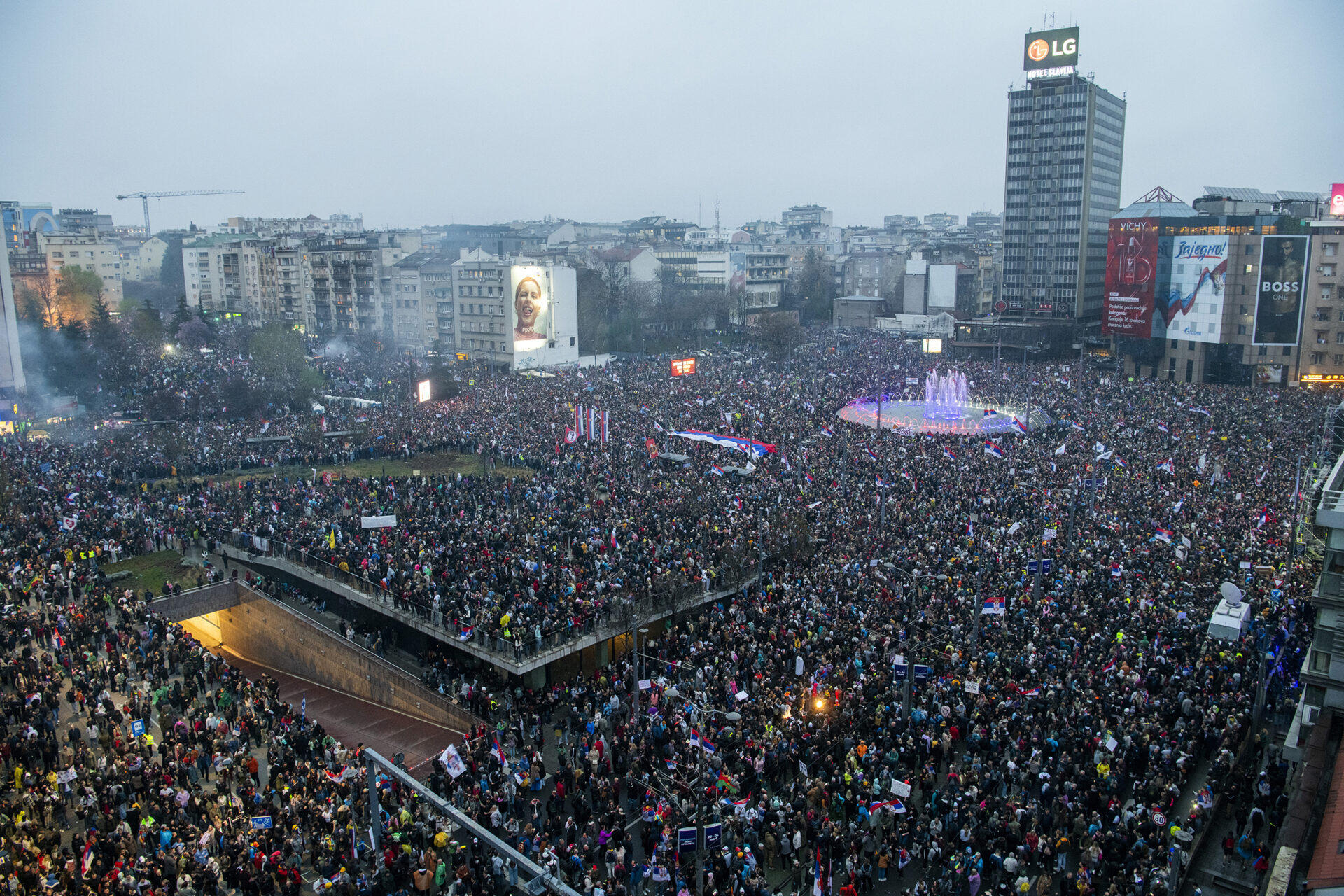 Protesti u Beogradu i širom Srbije