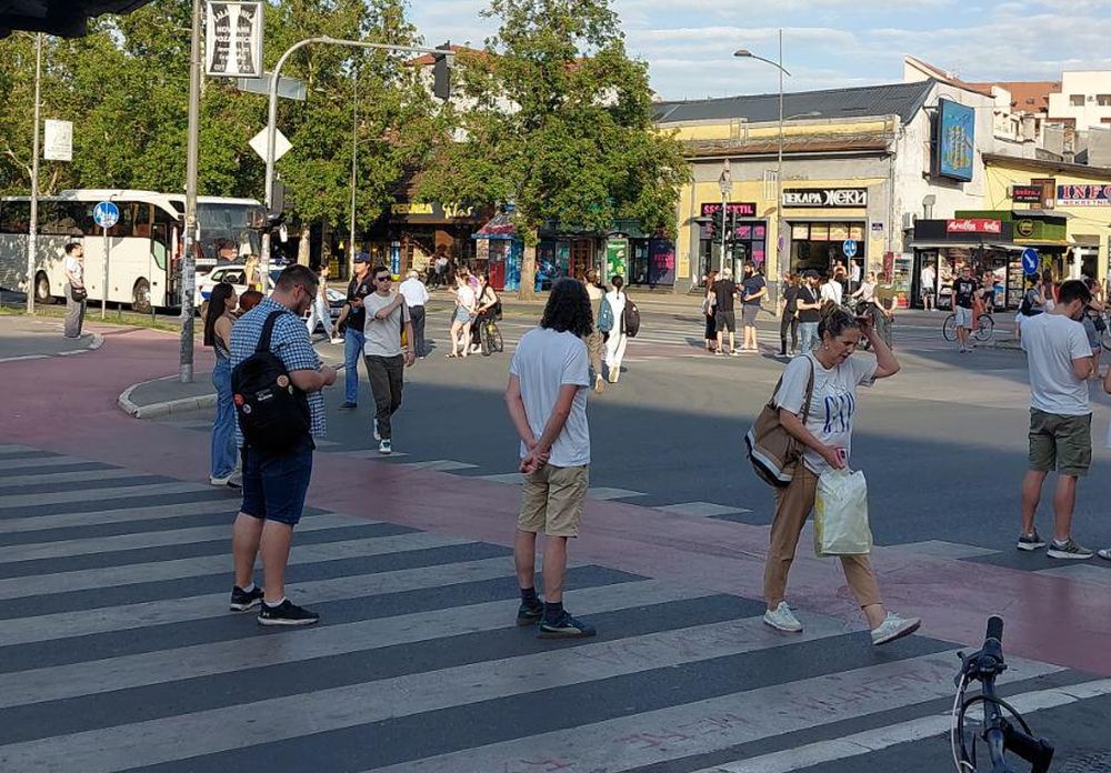 Blokade raskrsnica u Novom Sadu kao oblik protesta