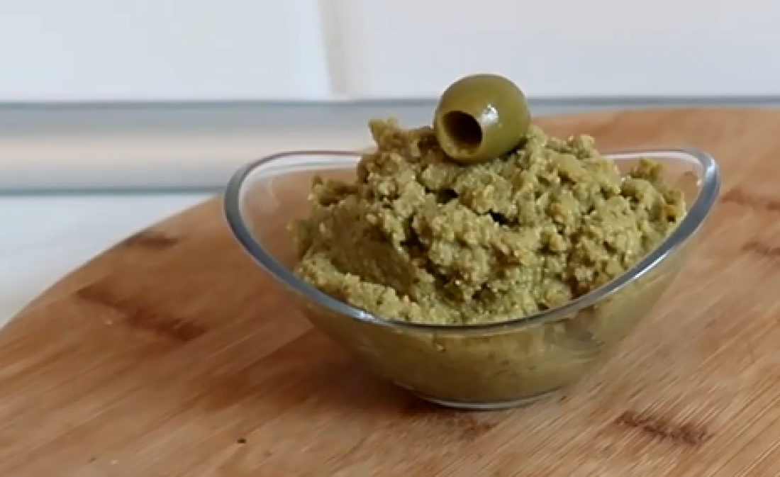 Recept za namaz od zelenih maslina