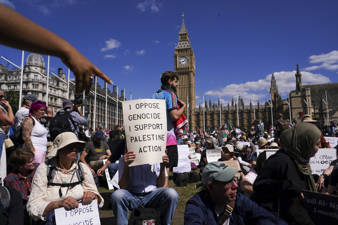 Protest Palestinske akcije u Londonu: Stotine uhapšenih