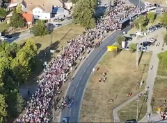 U Veterniku skup protiv blokada i skup na poziv zborova, bez incidenata