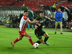 Fudbaleri Crvene zvezde i Seltika igraju nerešeno 0:0 na poluvremenu