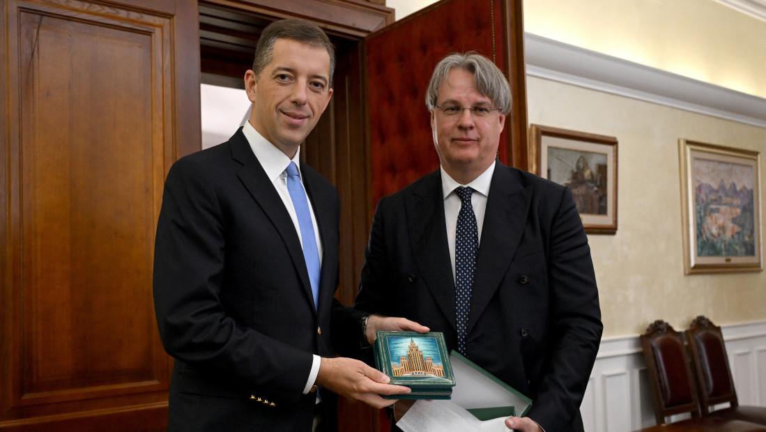 Đurić se sastao sa ruskim zvaničnikom