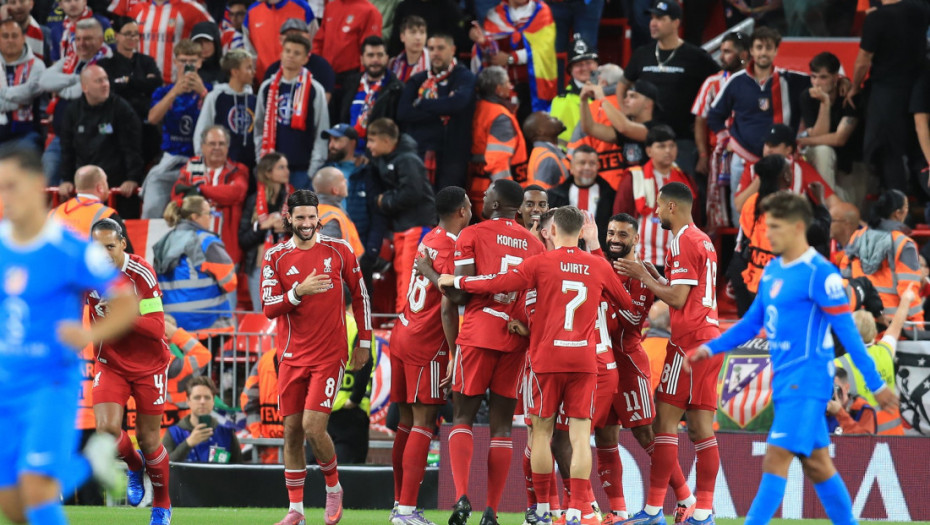 Liverpul jedva izvukao živu glavu protiv Atletiko Madrida