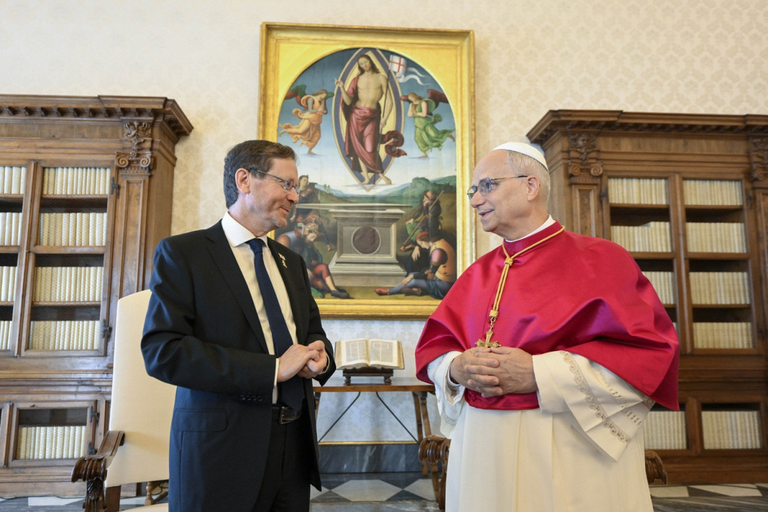 Papa ugostio izraelskog predsednika u Vatikanu
