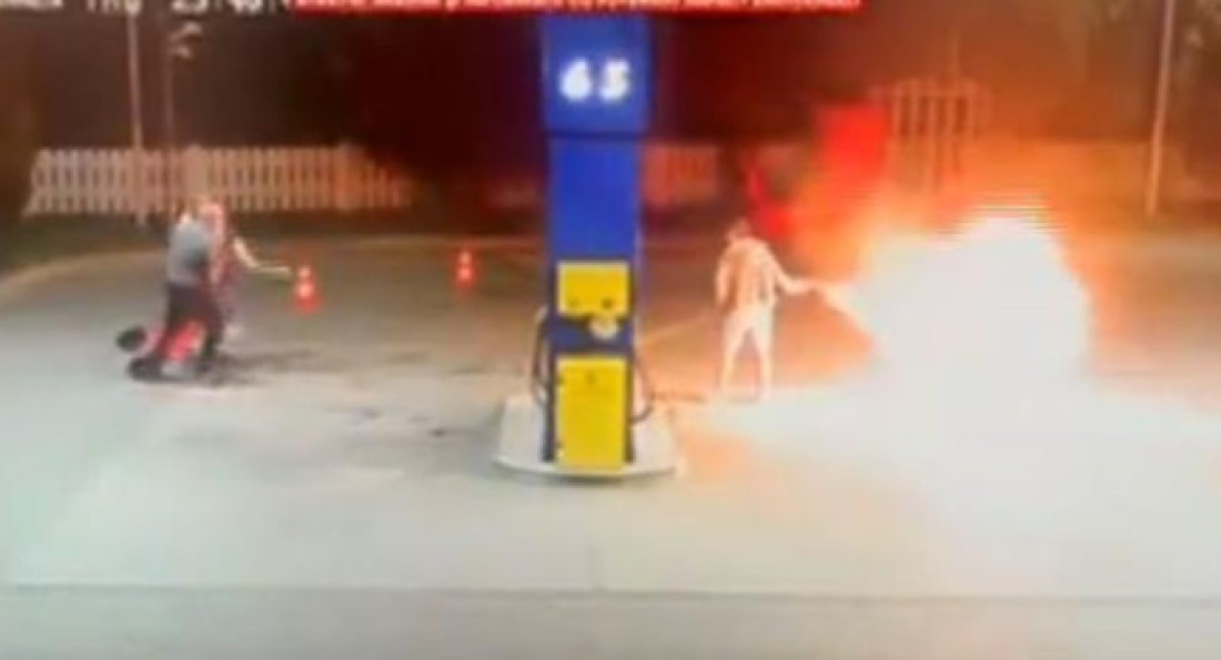 Pokušao da zapali radnike na pumpi