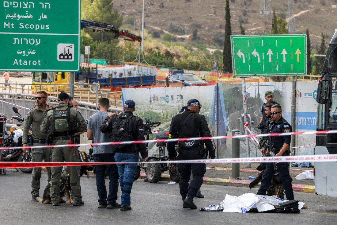 Prvi trenuci pucnjave u Jerusalimu