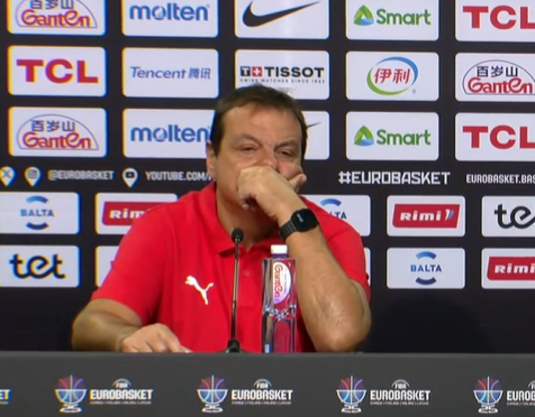 Ergin Ataman razočaran na konferenciji
