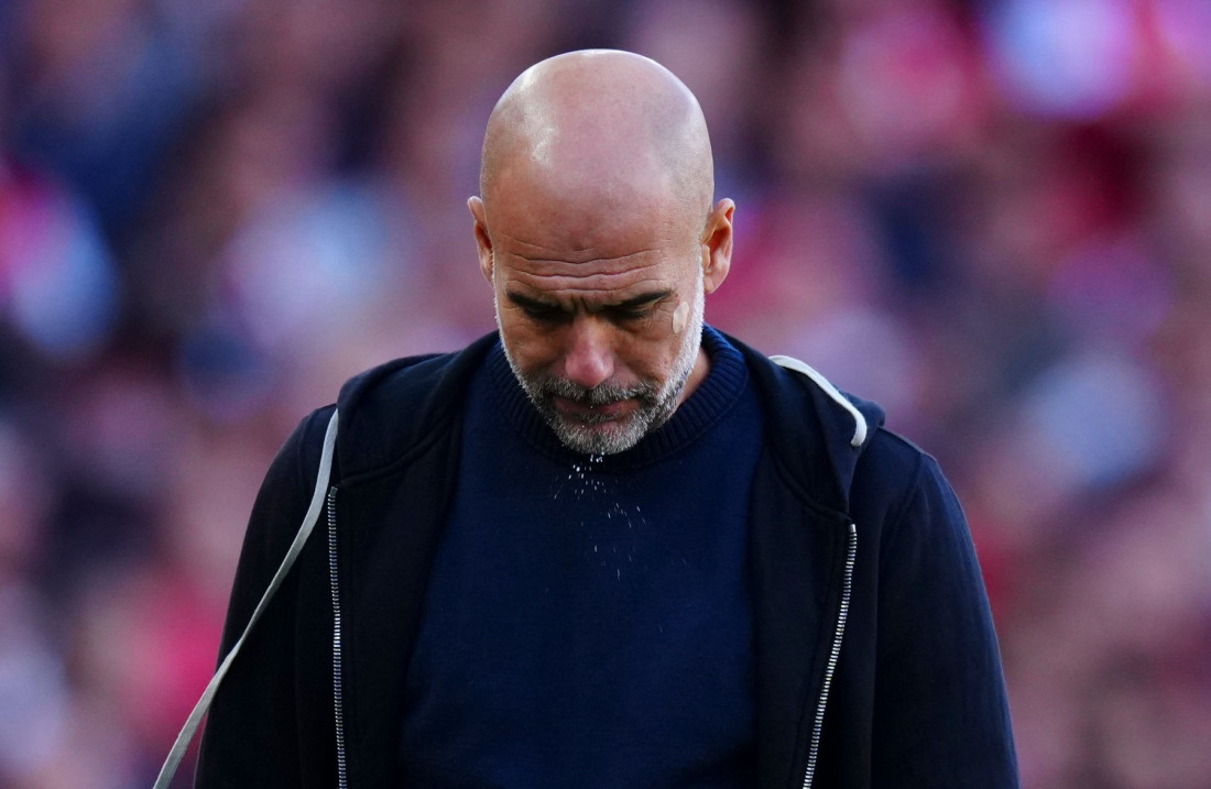 Pep Gvardiola razočaran u rezultat