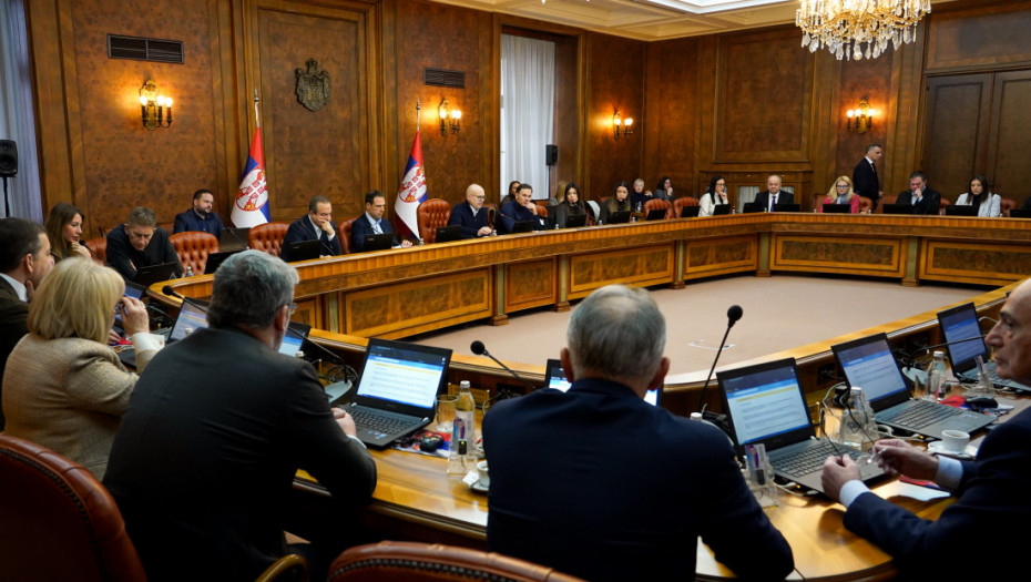 Danas sednica Vlade Srbije