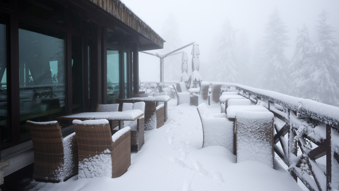 Prvi sneg ove sezone u Hrvatskoj i BiH