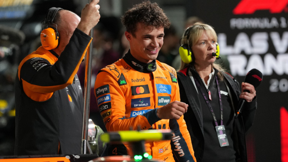 Lando Noris Formula 1 Las Vegas