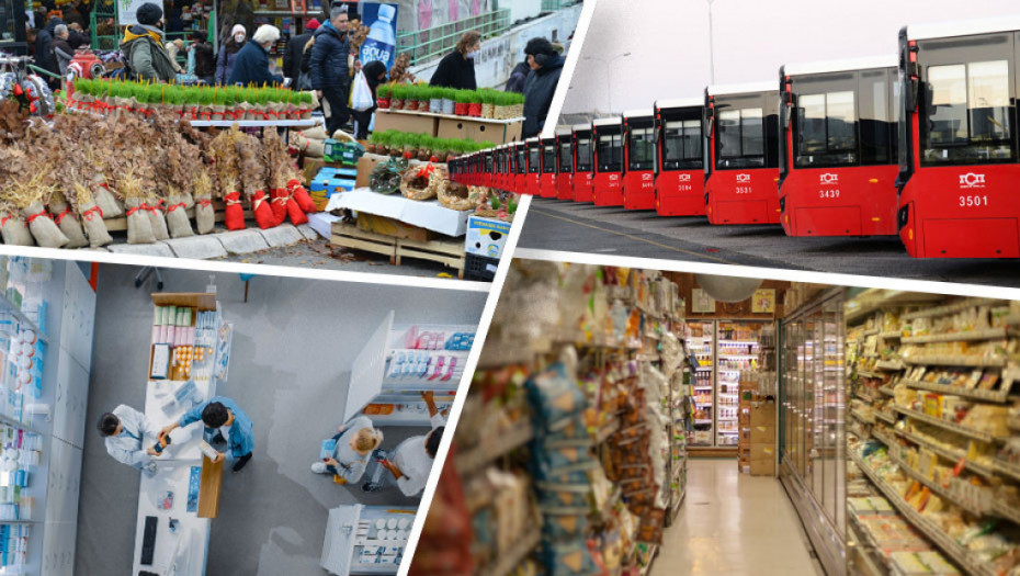 Nova 2026. godina: Radno vreme tokom praznika