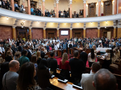 U Skupštini Srbije dodeljene plakete Takmičarima generacije