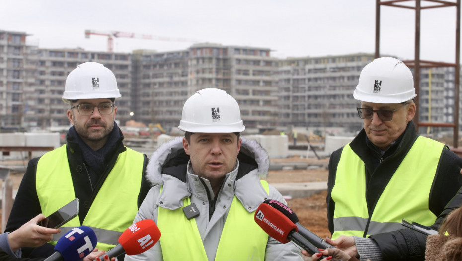 Jerinić na gradilištu Ekspa: Sedam novih saobraćajnih linija