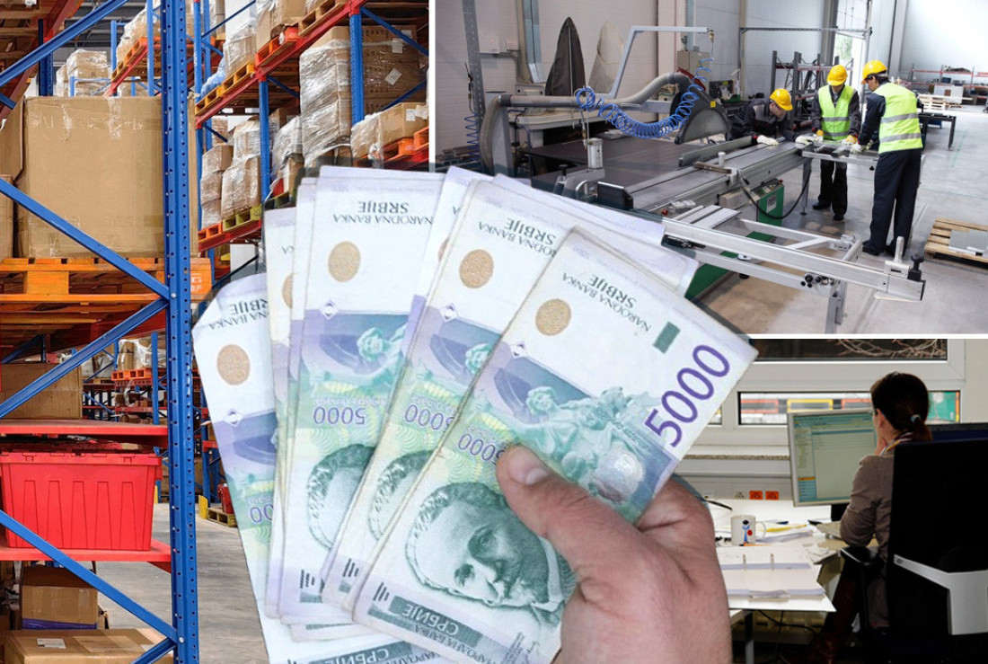 Prosečna zarada premašila 110.000 dinara