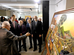 Izložba slikara iz Kovačice Pavela Hajka otvorena u PTT muzeju