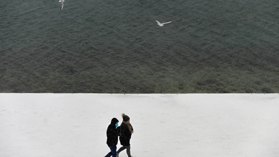 Povećanje vodostaja Ohridskog jezera u januaru 2023.