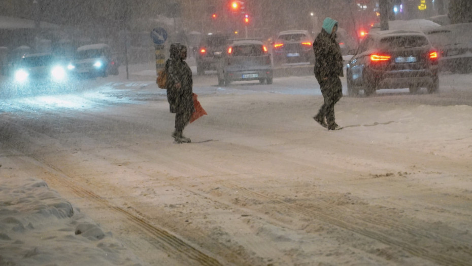 Oprez zbog snega i poledice u Srbiji