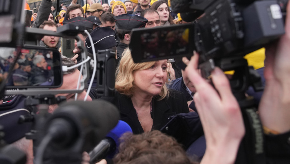 Protest poljoprivrednika u Parizu