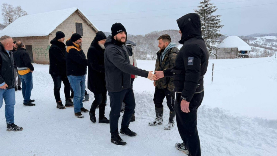 Zukorlić obišao Kladnički kraj nakon snežnih padavina