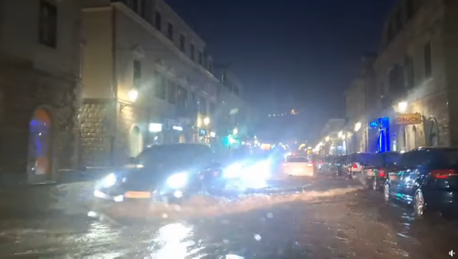 Trebinje pod vodom nakon snažnog nevremena