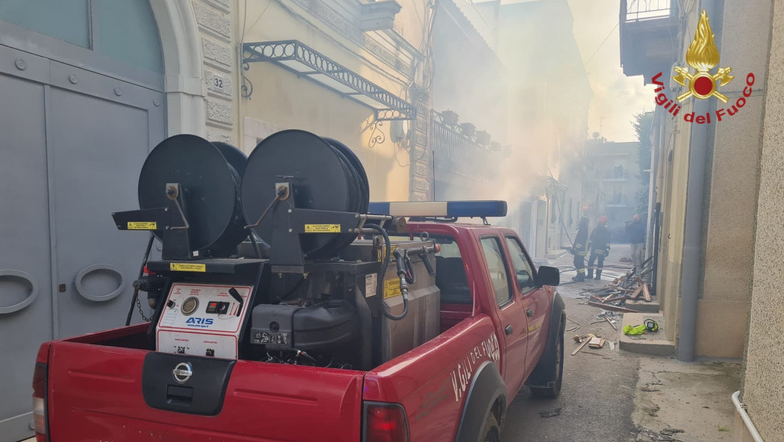 Urušavanje zgrade kod Barija posle eksplozija gasa