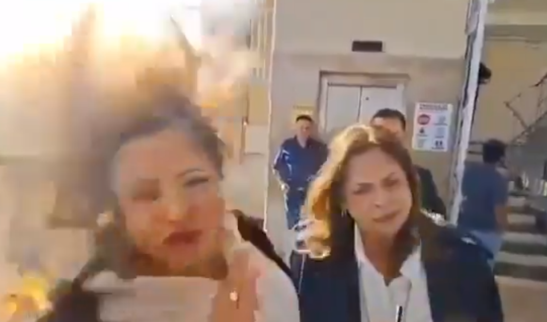 Poslanica pogođena eksplozivnom napravom u glavu