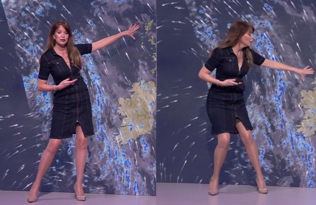 Voditeljka BBC-ja u programu uživo pokazala haltere