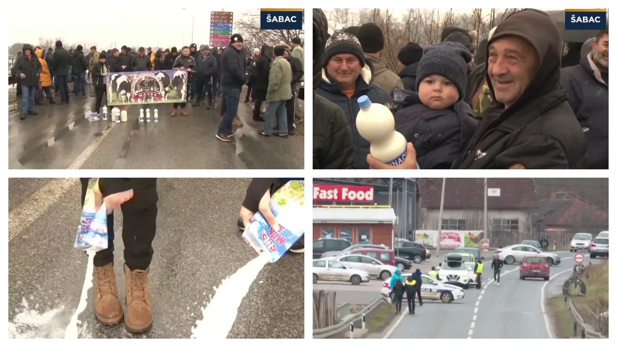 Da li su ovo dobre vesti za mlekare koji već drugi dan blokiraju Ibarsku: Ministarstvo poljoprivrede traži konsultacije sa EU o stanju na tržištu mleka