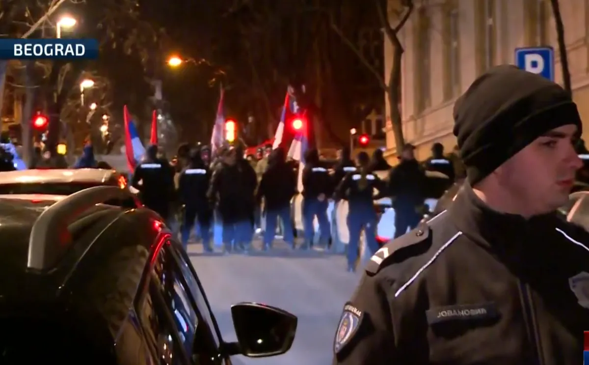 Antifašisti i simpatizeri Milana Nedića na istom mestu: Prisutna i policija