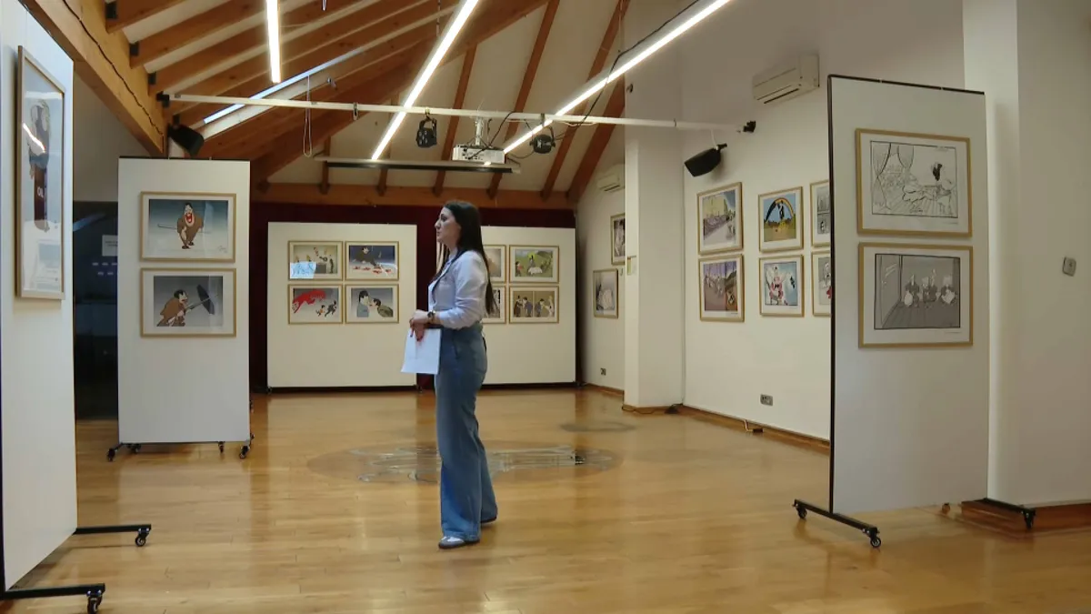 "U nedostatku dokaza": Izložba radova Predraga Koraksića Koraksa u Muzeju devedesetih (VIDEO)