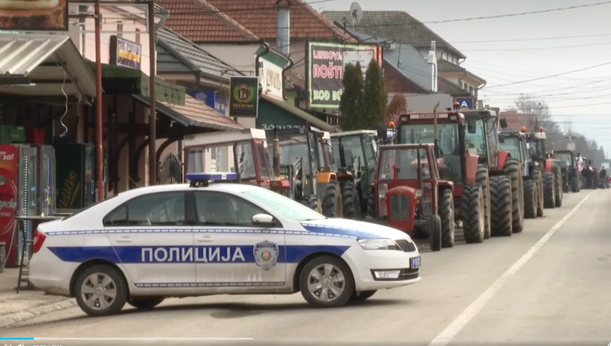 Poljoprivrednik Veljković: Policija počela da piše kazne onima koji su učestvovali u blokadi puteva