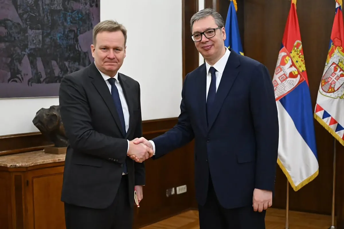 Aleksandar Vučić sa Peterom Sorensenom o ulasku Kosova u vojni savez