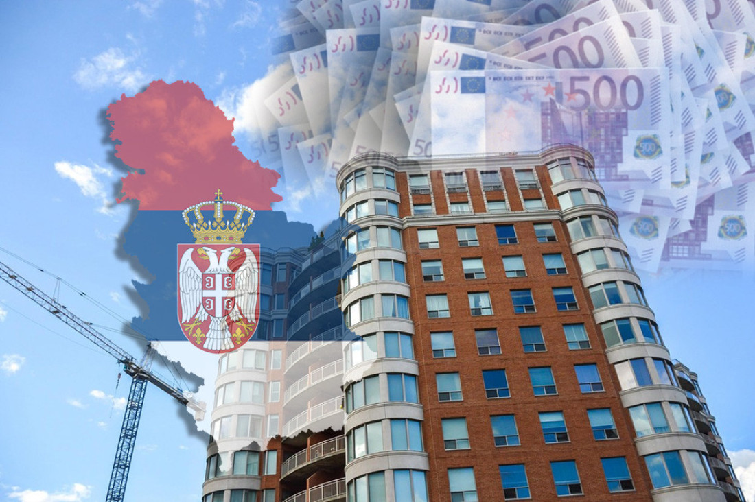 Kvadrat u Beograd skuplji za 350 evra