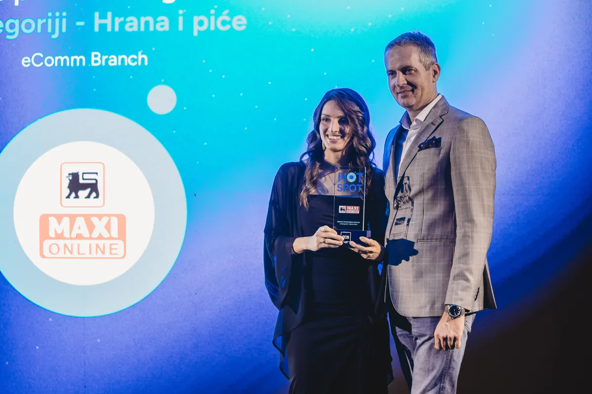 Maxi online proglašen za najbolju online prodavnicu hrane i pića