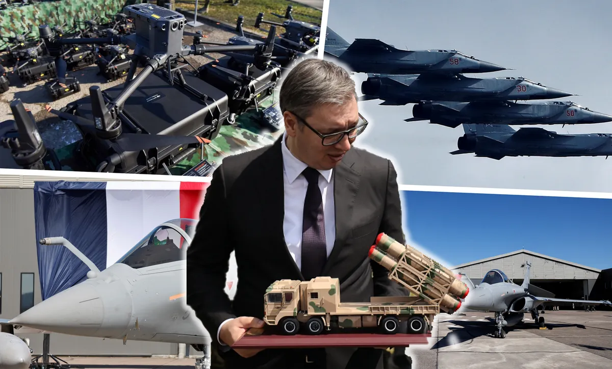 Zašto je Srbija među 40 najvećih uvoznika oružja na svetu? I zašto je čak 61 odsto tog naoružanja kupljeno od Si Đinpinga?