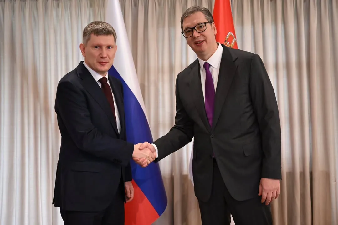 Sankcionisani ruski ministar bio juče u Beogradu, zbog njega je Fon der Lajen prethodno otkazala susret sa premijerom Srbije