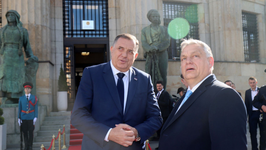 Dodik čestitao Orbanu Nacionalni dan Mađarske