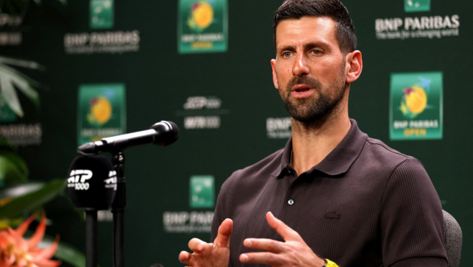 Novak Djokovic se obratio medijima na Indijan Velsu