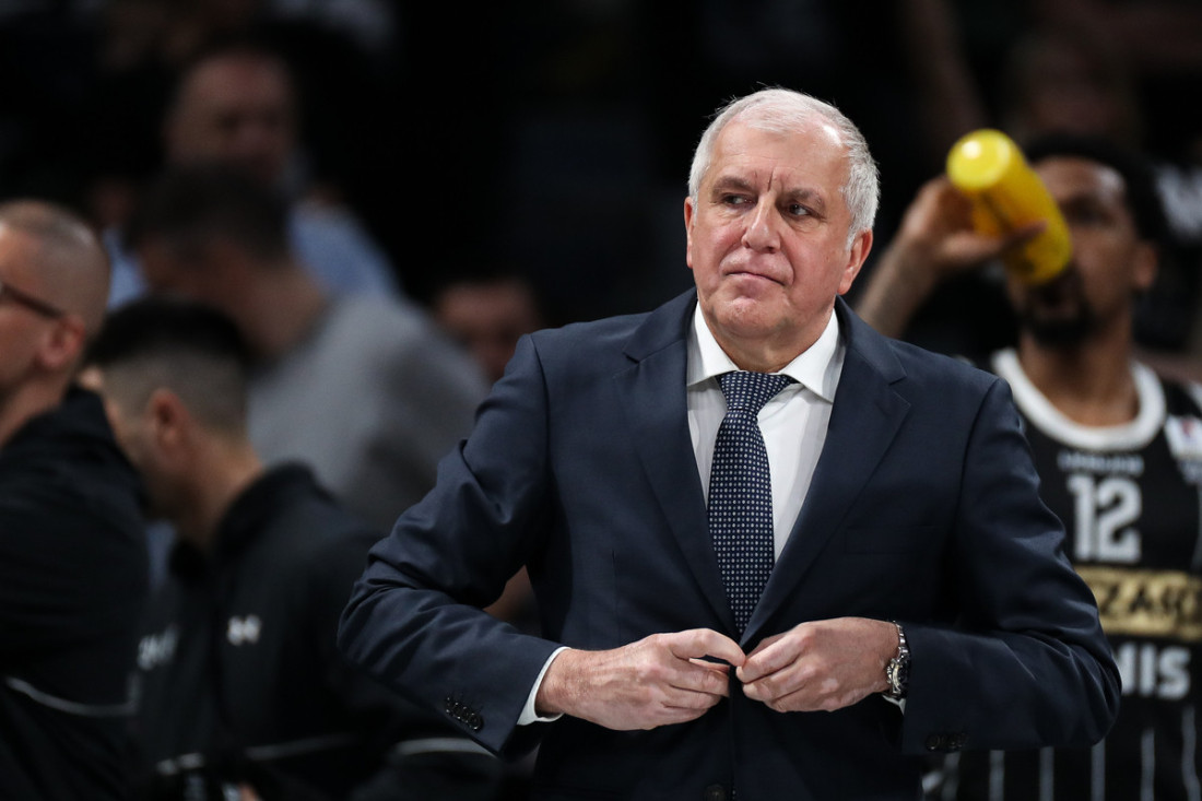 Željko Obradović na klupi Hapoela iz Tel Aviva