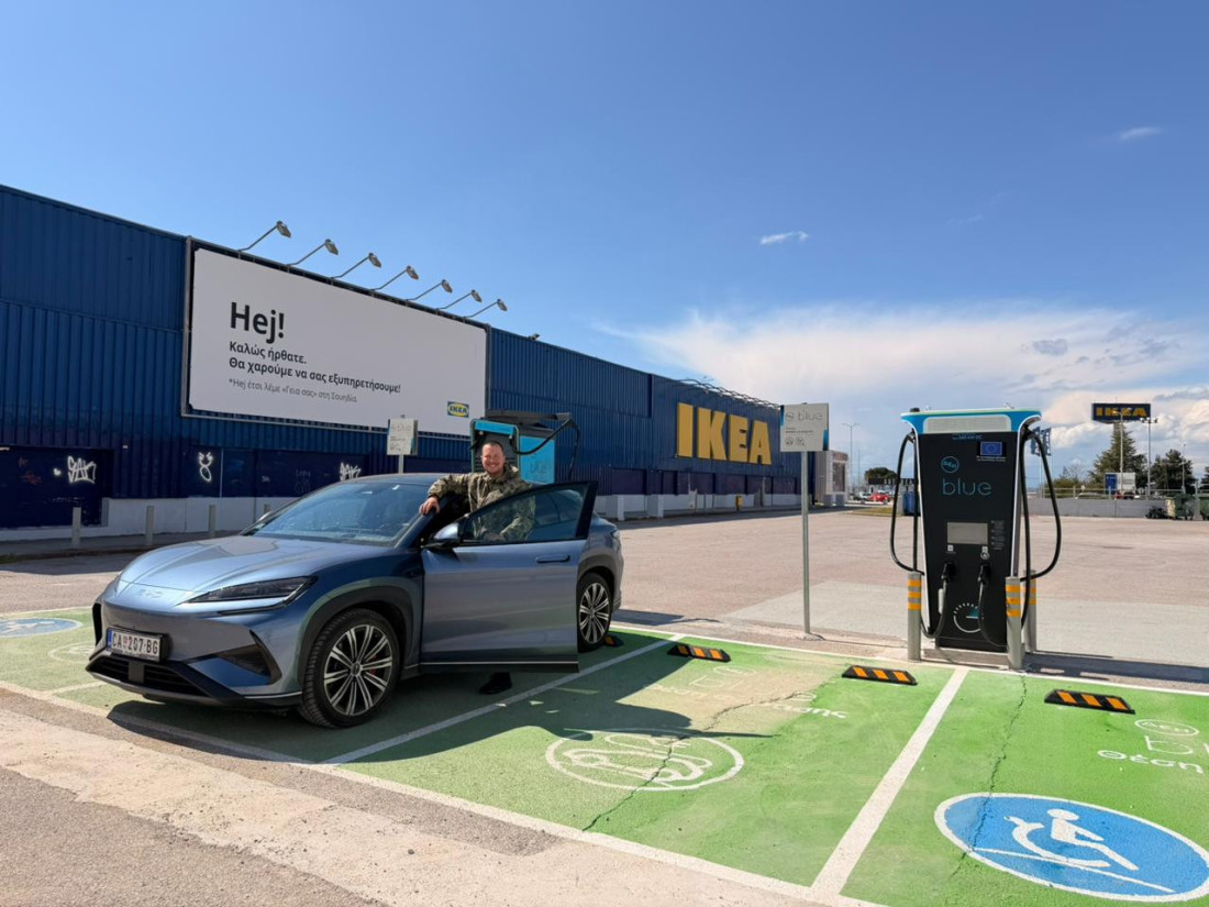 Danilo Paunović testira električni auto putem u Grčku