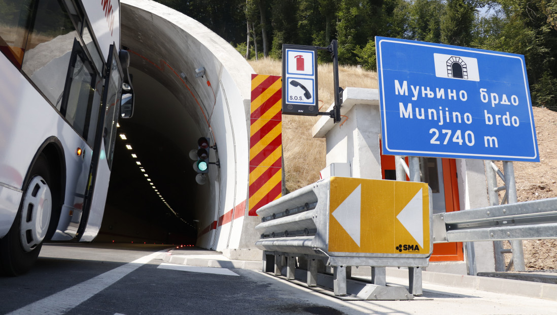 Otklonjena opasnost u tunelu Munjino brdo