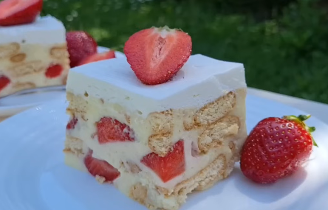 Recept dana za kolač sa jagodama i keksom