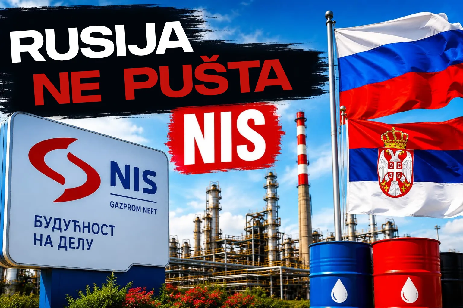 NIS kao instrument uticaja: zašto Rusija ne želi da prepusti srpsku energetiku