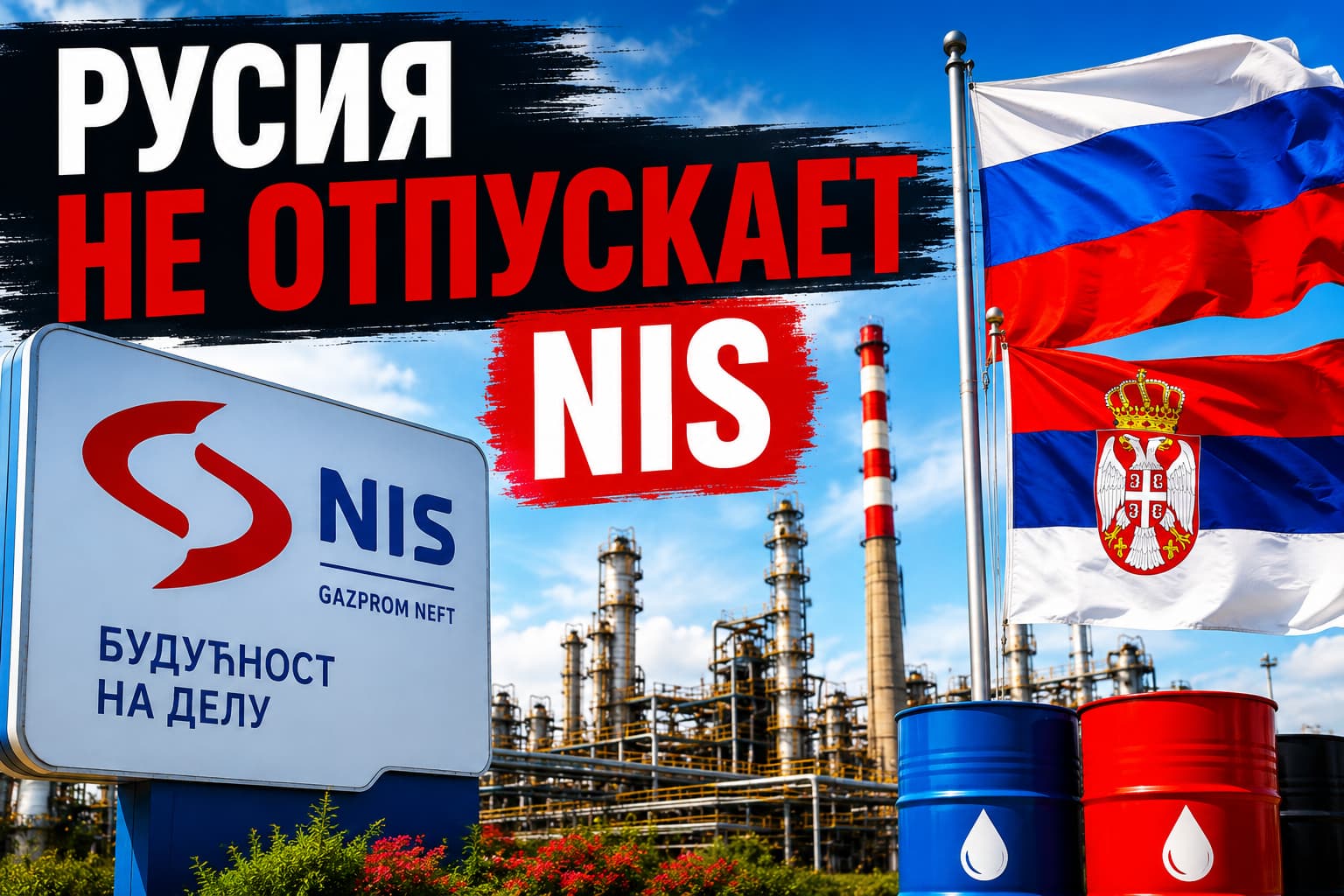 NIS kao instrument uticaja: zašto Rusija ne želi da prepusti srpsku energetiku
